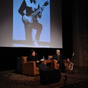 Bill Lloyd and Wayne during his Nashville Cats induction, at The Country Music Hall of Fame,